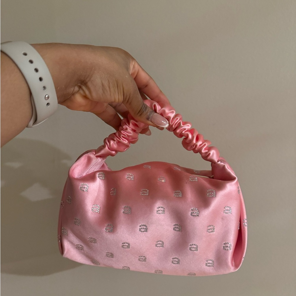 Alexander Wang Satin Scrunch Handle Women's Bag